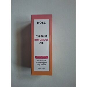 KOEC Cyperus Rotundus Oil 60ml Brightening Skin Silky Smooth Reduces Hair